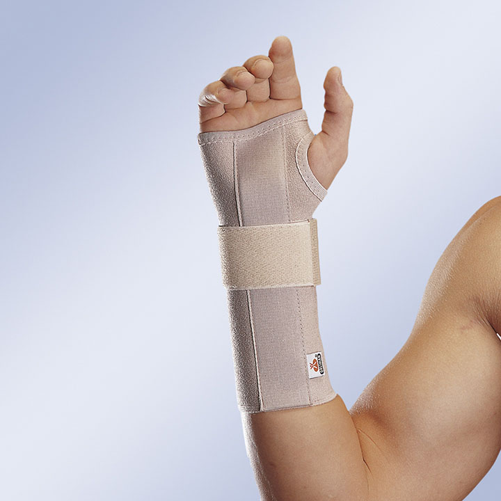MUÑEQUERA ELÁSTICA ABIERTA LARGA CON FÉRULA MF-D60/MF-I60
